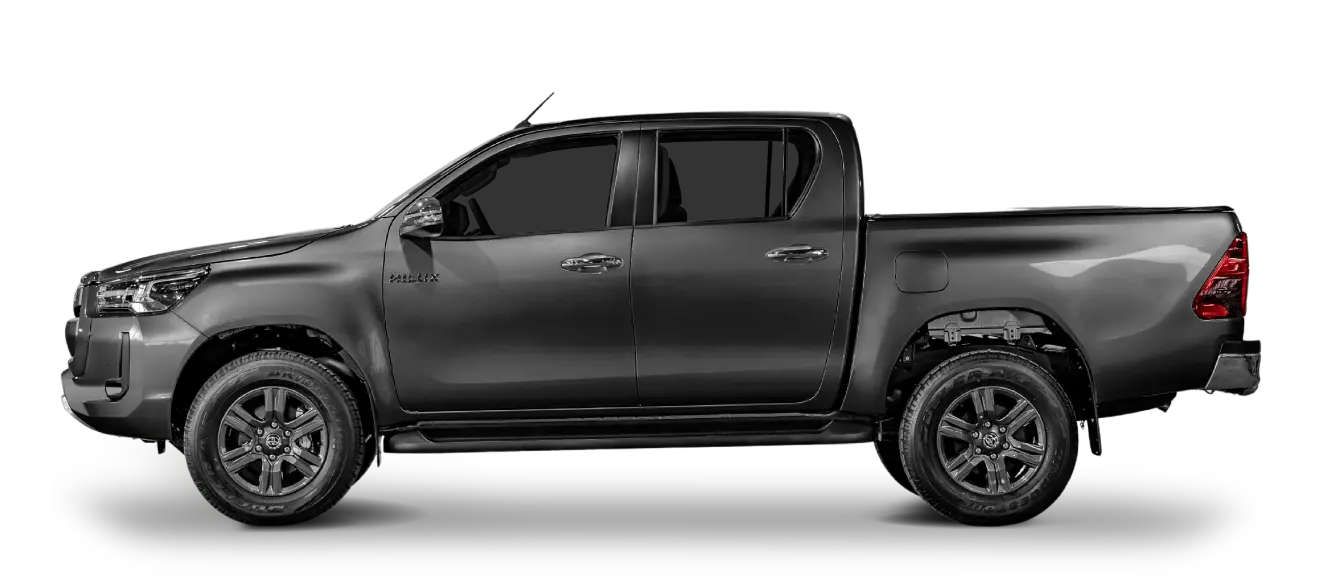 hilux gris metalico l