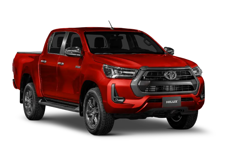 hilux rojo metalico df