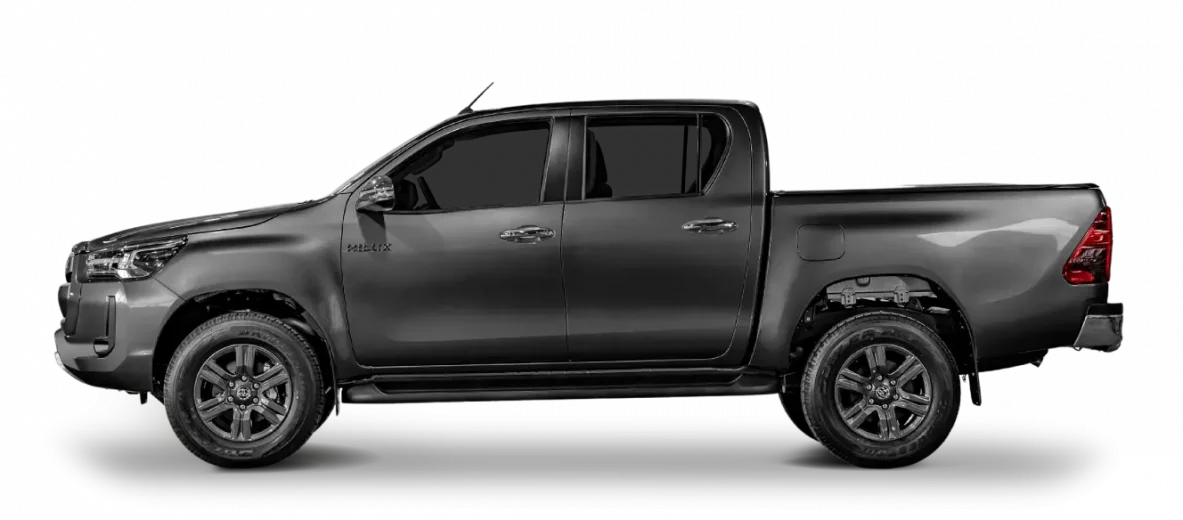 hilux gris metalico l