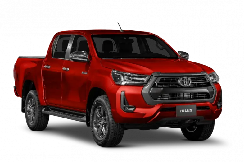 hilux rojo metalico df