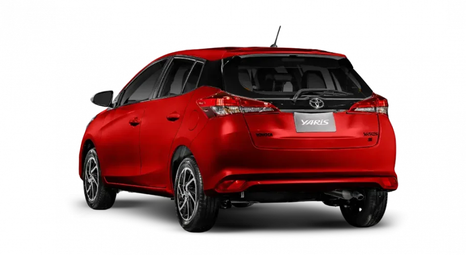 yaris s rojo mica metalico dt
